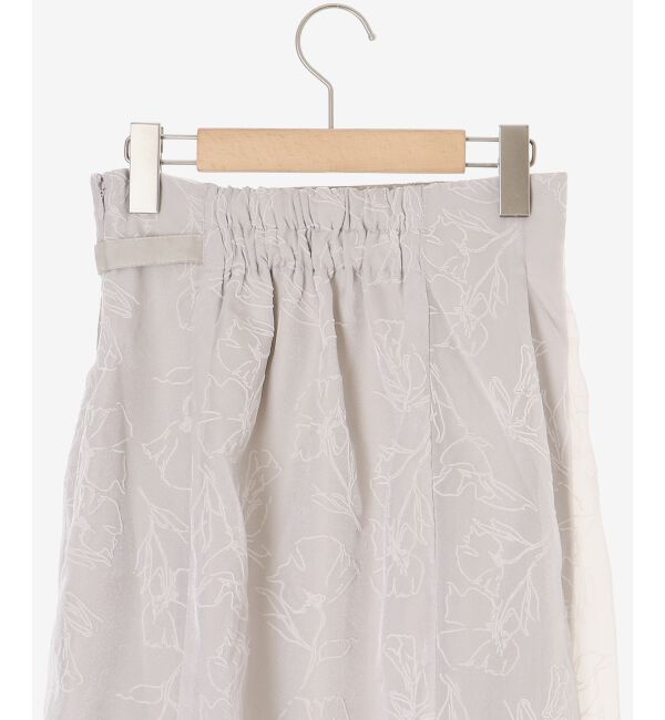 MAJESTICLEGON「フロッキーフラワーマーメイドスカート」|スカート|