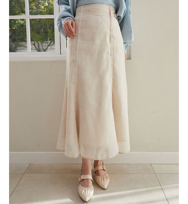 MAJESTICLEGON「フロッキーフラワーマーメイドスカート」|スカート|