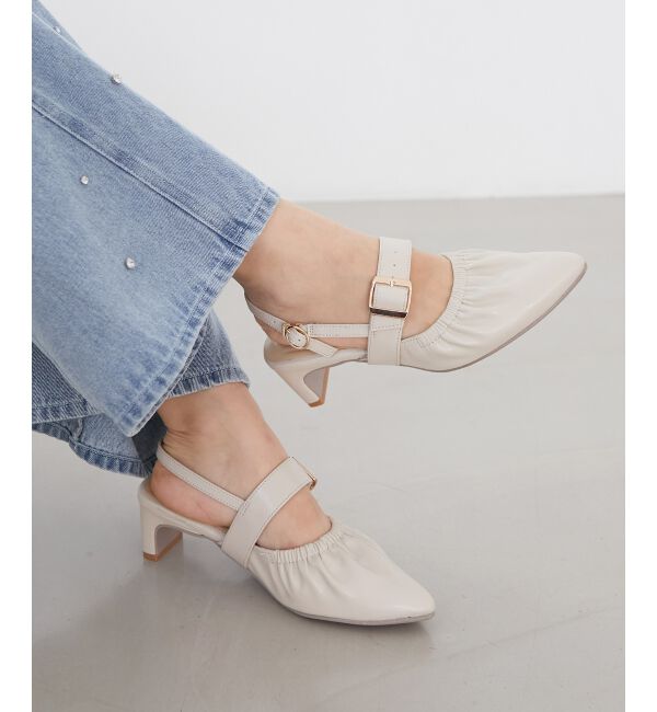 MAJESTICLEGON「ふかふかフィットギャザーミュール」|その他|