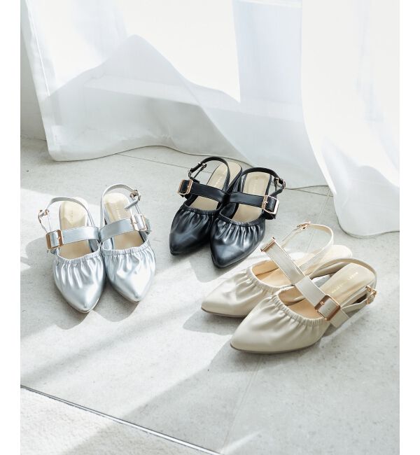 MAJESTICLEGON「ふかふかフィットギャザーミュール」|その他|