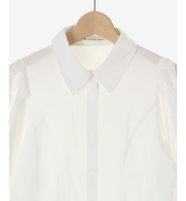 MAJESTICLEGON「シアーミニワンピ&シャツワンピSET」|ワンピース|