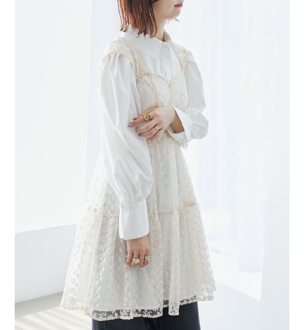 MAJESTICLEGON「シアーミニワンピ&シャツワンピSET」|ワンピース|