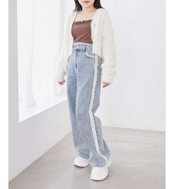 MAJESTICLEGON「ロマンティックアソートデニム」|デニム|