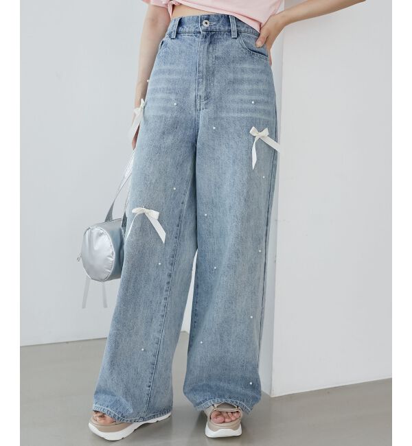 MAJESTICLEGON「ロマンティックアソートデニム」|デニム|