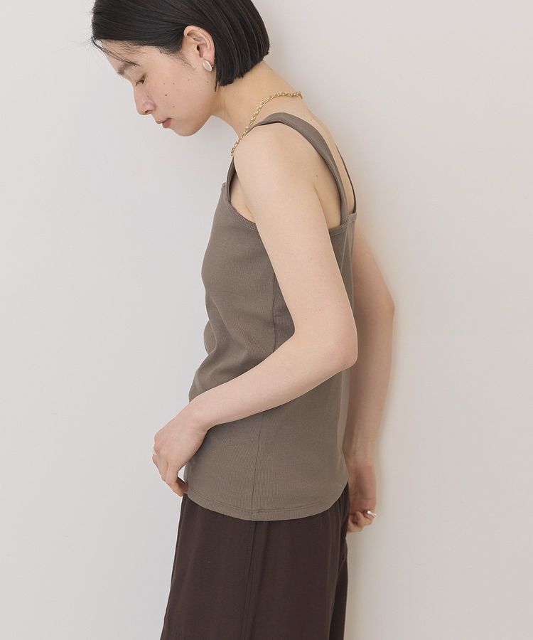 AMERICAN HOLIC「【抗菌防臭】スクエアベアタンクトップ」|インナー|