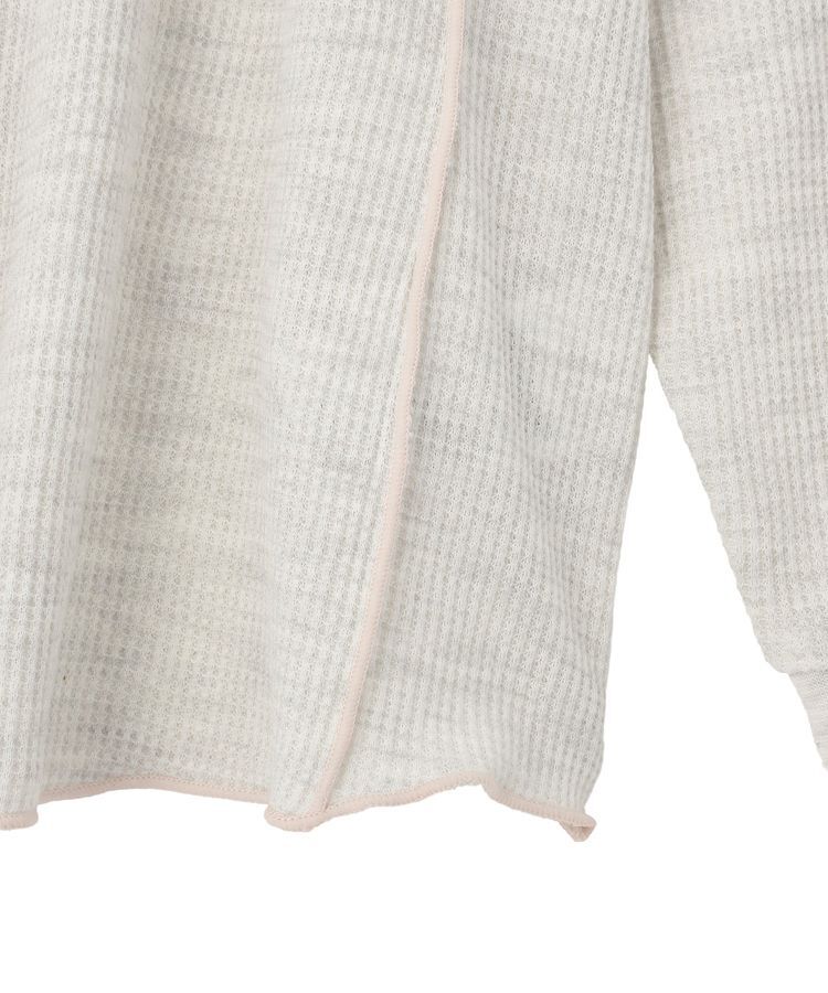 AMERICAN HOLIC「【選べる丈】ヘンリーネック ワッフルメロープルオーバー」|Tシャツ・カットソー|