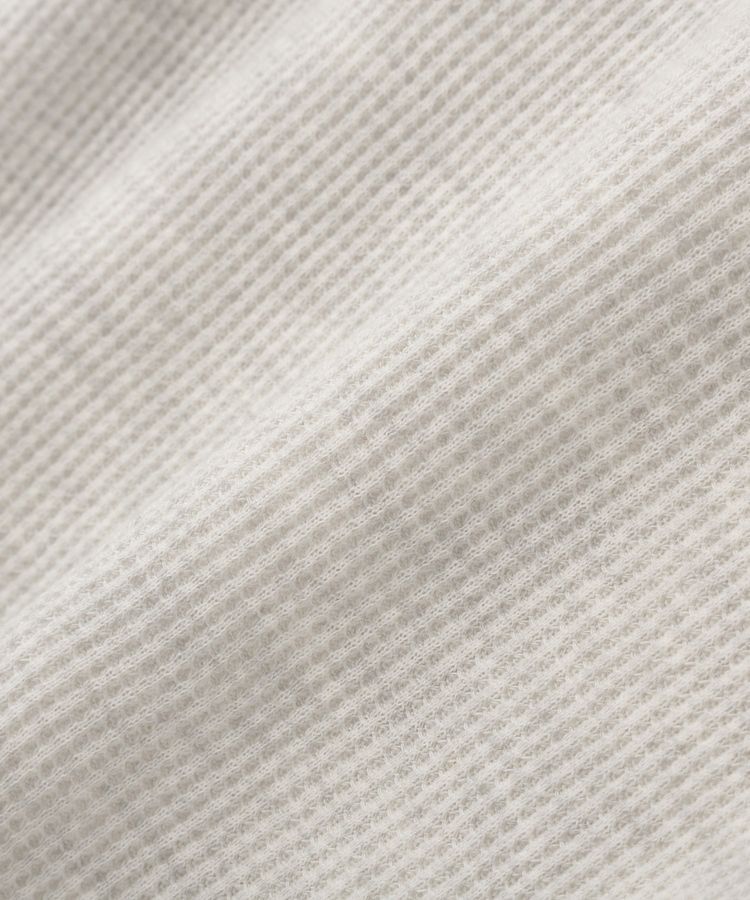 AMERICAN HOLIC「【選べる丈】ヘンリーネック ワッフルメロープルオーバー」|Tシャツ・カットソー|
