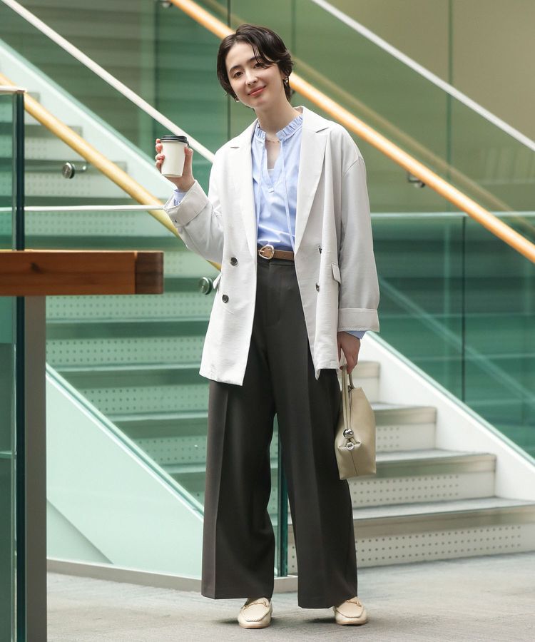 Green Parks「きれシルストレートワイドパンツ」|その他|