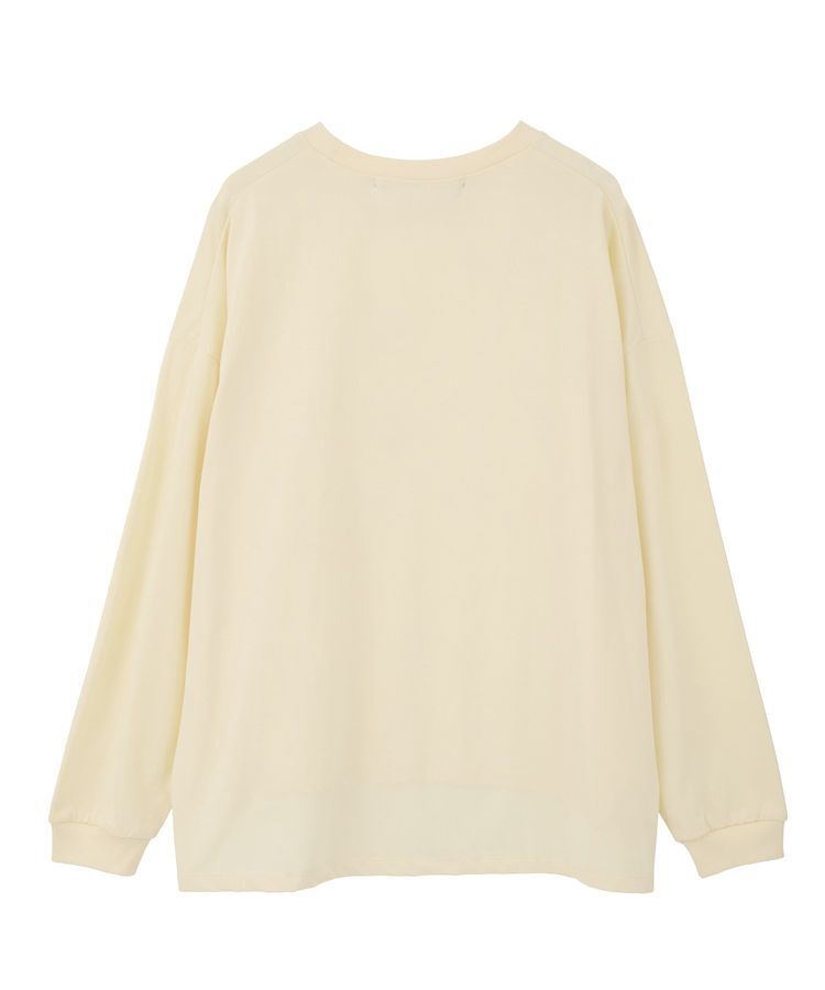 YECCA VECCA「コットンルーズプルオーバー」|Tシャツ・カットソー|