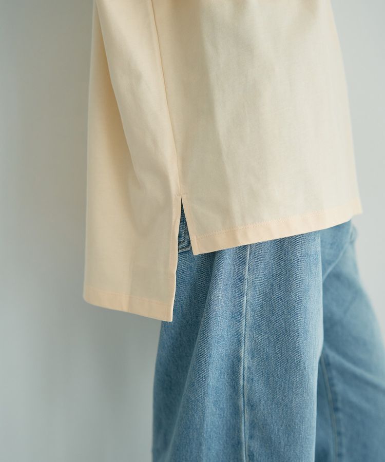 YECCA VECCA「コットンルーズプルオーバー」|Tシャツ・カットソー|