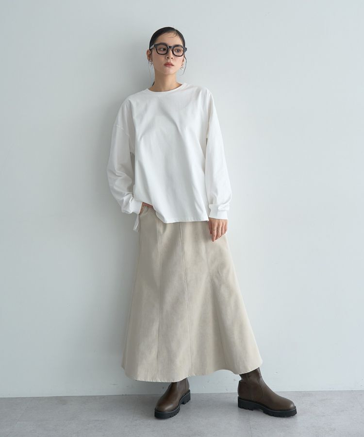 YECCA VECCA「コットンルーズプルオーバー」|Tシャツ・カットソー|