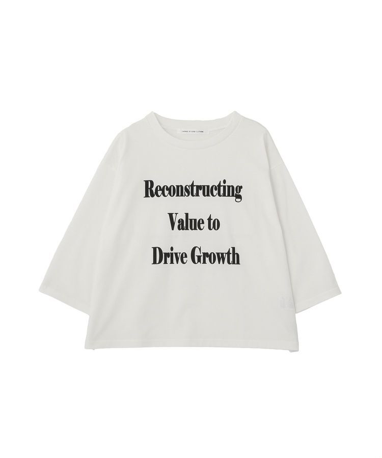 GARAGE OF GOOD CLOTHING「【日本製】7分袖プリントプルオーバー」|Tシャツ・カットソー|