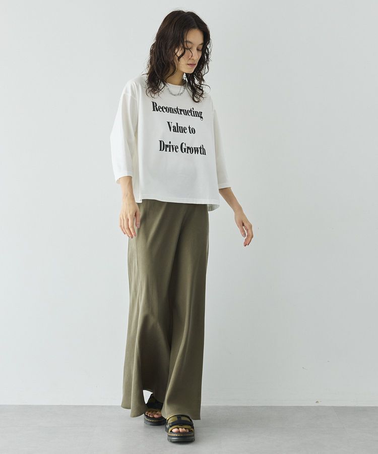 GARAGE OF GOOD CLOTHING「【日本製】7分袖プリントプルオーバー」|Tシャツ・カットソー|