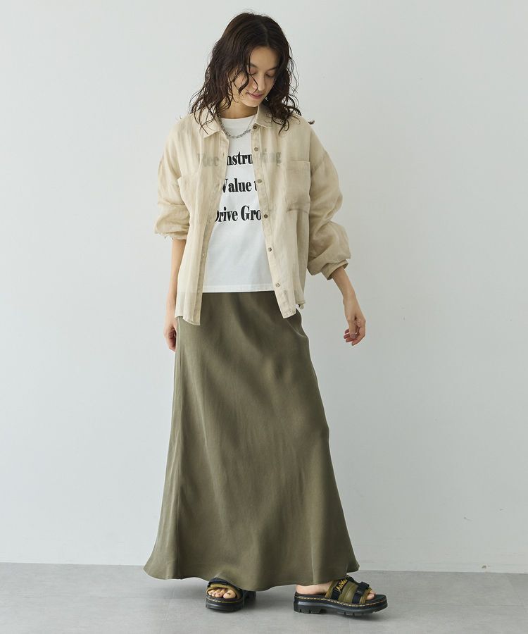 GARAGE OF GOOD CLOTHING「【日本製】7分袖プリントプルオーバー」|Tシャツ・カットソー|