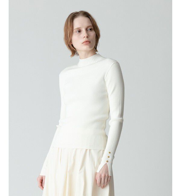 allureville「キリカエリブプルオーバー」|ニット・セーター|