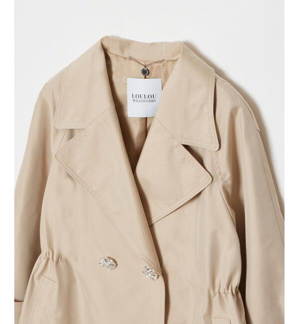 LOULOU WILLOUGHBY「【LOULOU WILLOUGHBY】シャンブレーギャバミドルコート」|その他|