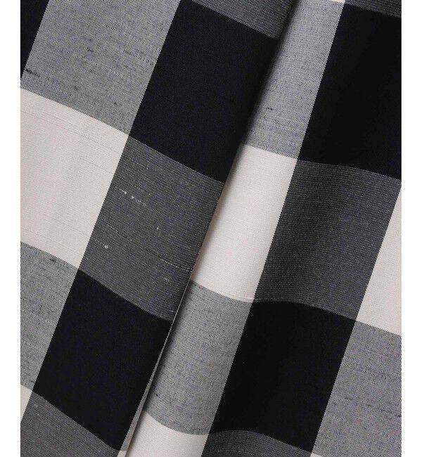 LOULOU WILLOUGHBY「【LOULOU WILLOUGHBY】スラブギンガムシャツワンピース」|ワンピース|