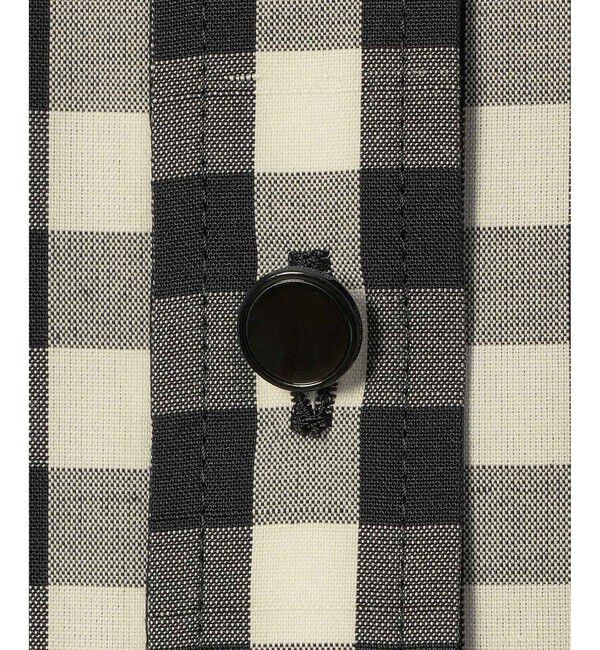 LOULOU WILLOUGHBY「【LOULOU WILLOUGHBY】スラブギンガムシャツワンピース」|ワンピース|