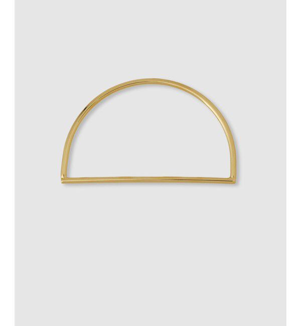 allureville「セミサークルコンビバングル」|ブレスレット・バングル|