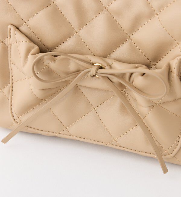  「キルティングリボンボーホーバッグ」|ショルダー・メッセンジャー|