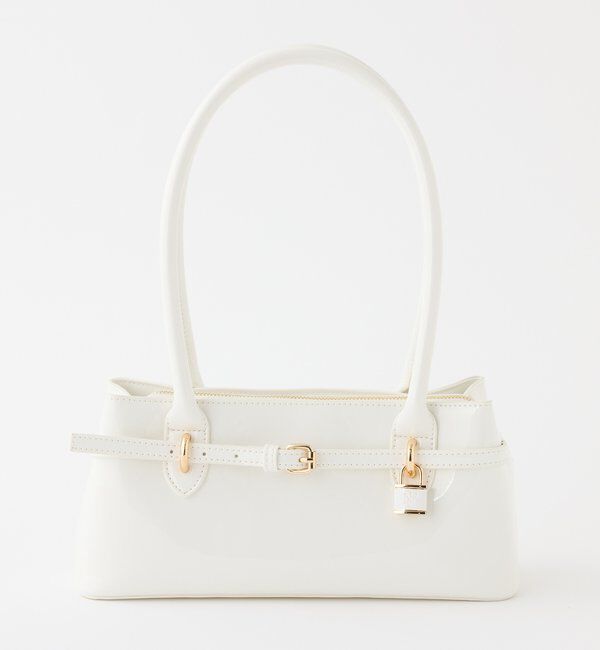  「ベルト付きエナメルバッグ」|ショルダー・メッセンジャー|