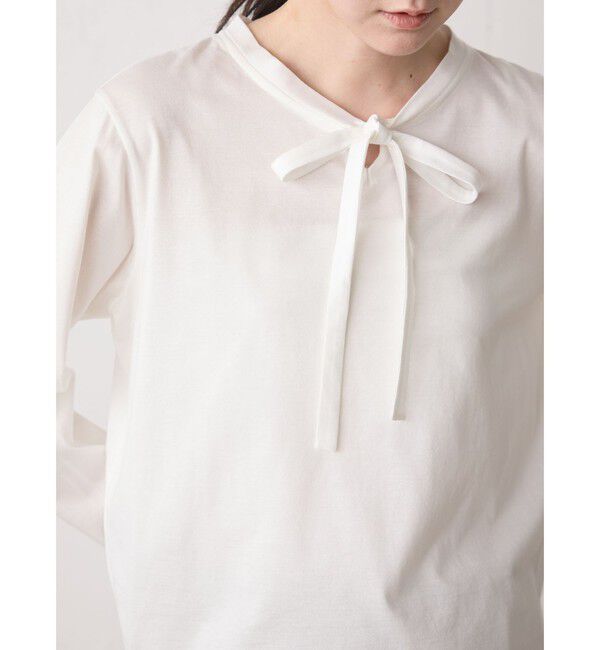 MidiUmi「MidiUmi ボウタイプルオーバー」|Tシャツ・カットソー|