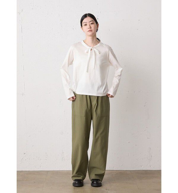 MidiUmi「MidiUmi ボウタイプルオーバー」|Tシャツ・カットソー|