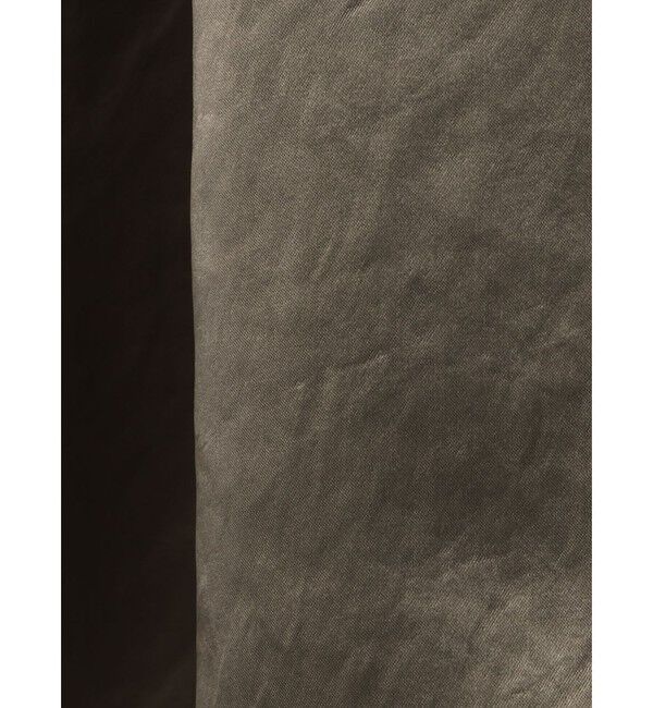 mizuiro ind「mizuiro ind サテンワークシャツ」|シャツ・ブラウス|