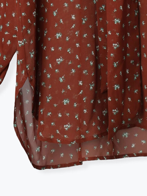 Te chichi「パターンアソートシフォンボウタイブラウス《2025Autumn catalog vol.2 item》」|シャツ・ブラウス|