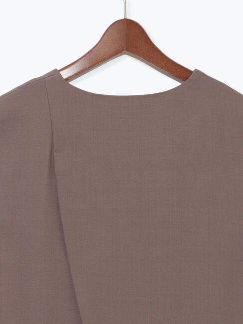 Te chichi「ノーカラーダブルブレストジレ」|ダウンベスト・ベスト|