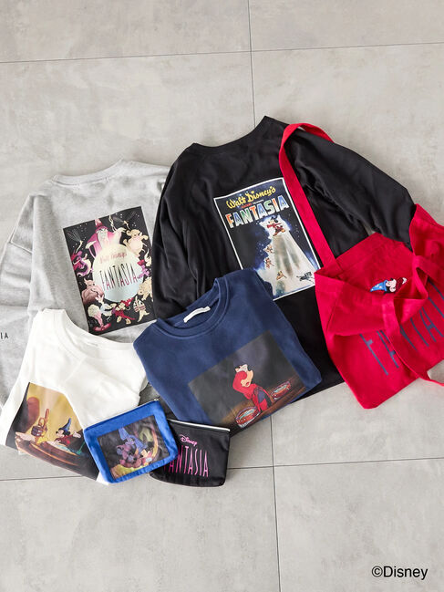 Lugnoncure「【Disney】FANTASIA/ラグランTシャツ1」|Tシャツ・カットソー|