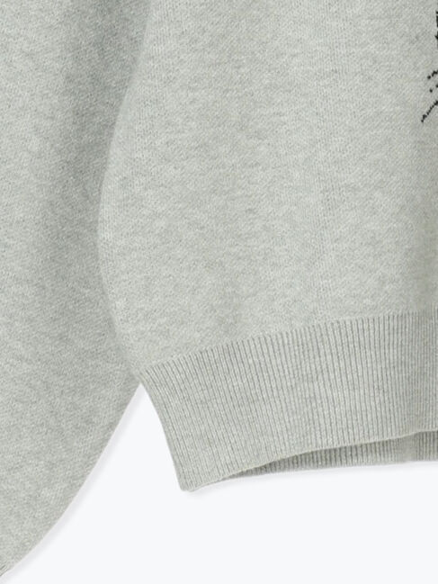 Te chichi TERRASSE「猫モチーフロゴニット」|ニット・セーター|