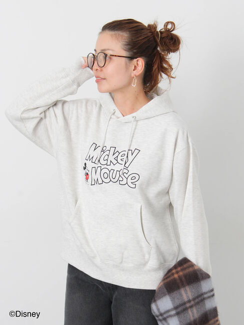 Lugnoncure「【Disney】Mickey Mouse/プリントパーカー」|その他|