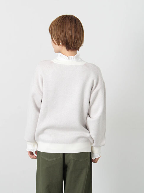 Lugnoncure「【Disney】Mickey Mouse/ジャカードニット」|ニット・セーター|