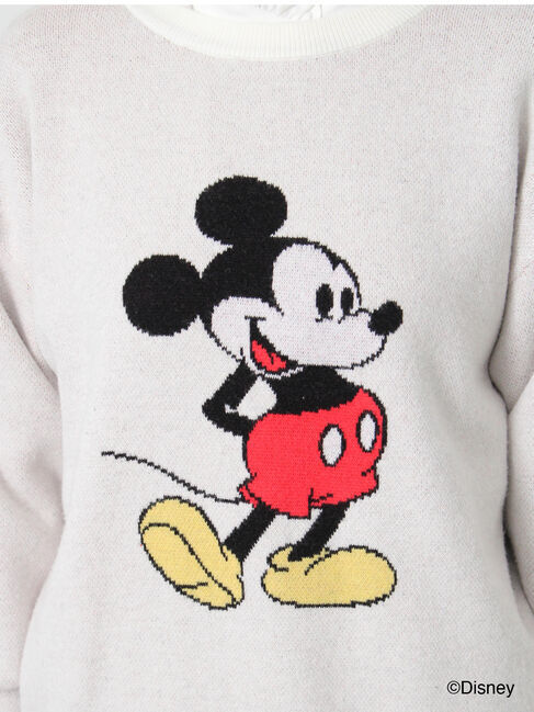 Lugnoncure「【Disney】Mickey Mouse/ジャカードニット」|ニット・セーター|