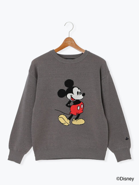 Lugnoncure「【Disney】Mickey Mouse/ジャカードニット」|ニット・セーター|