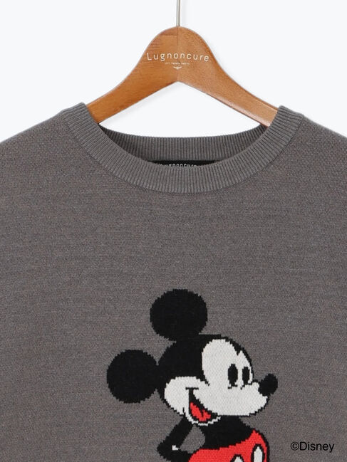 Lugnoncure「【Disney】Mickey Mouse/ジャカードニット」|ニット・セーター|