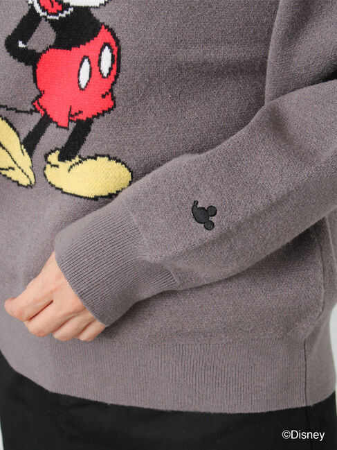 Lugnoncure「【Disney】Mickey Mouse/ジャカードニット」|ニット・セーター|