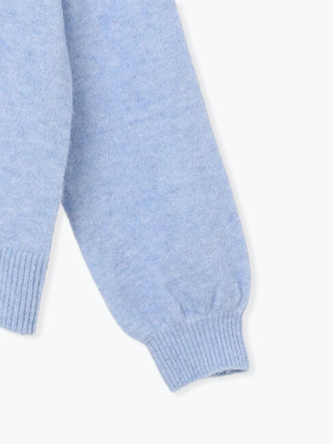 Lugnoncure「もちもちメランジVネックニット」|ニット・セーター|