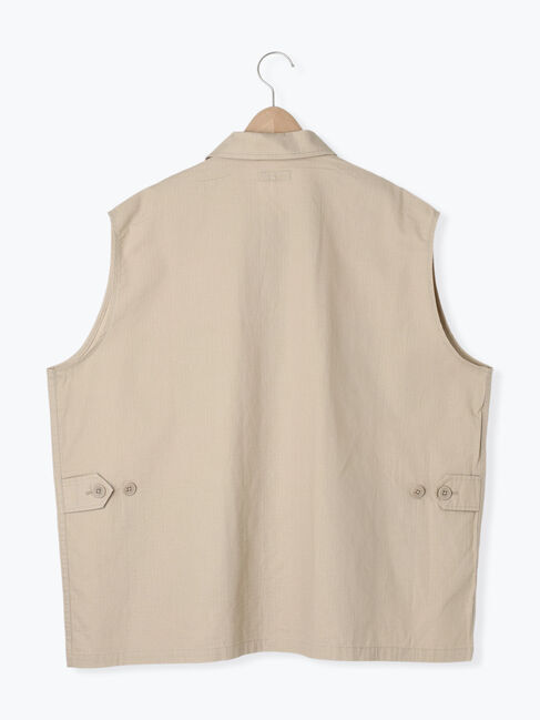 Samansa Mos2「ミリタリーベスト」|ダウンベスト・ベスト|