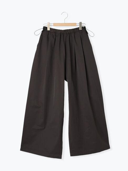Samansa Mos2「ドローコードデザインワイドパンツ」|その他|