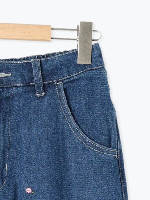 Samansa Mos2「【S/M/L/XLサイズ】カーブシルエットデニムパンツ」|その他|