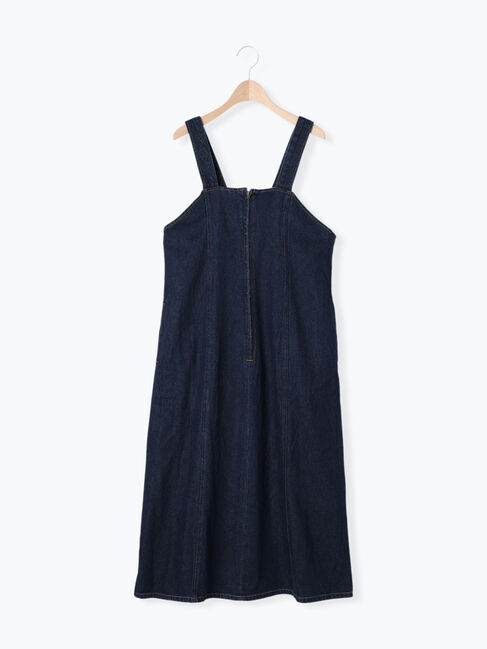 Samansa Mos2「【Sサイズ WEB限定】デニムジップジャンスカ」|ワンピース|