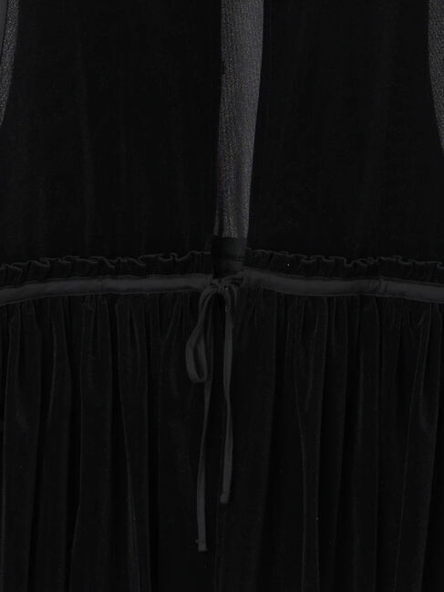 Samansa Mos2「透けベロア前後2WAYベスト」|ダウンベスト・ベスト|