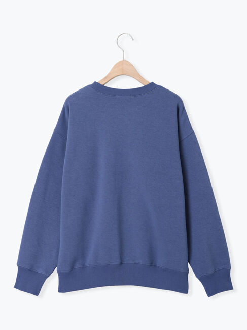 Samansa Mos2「裏ボアロゴプリントスウェット」|Tシャツ・カットソー|