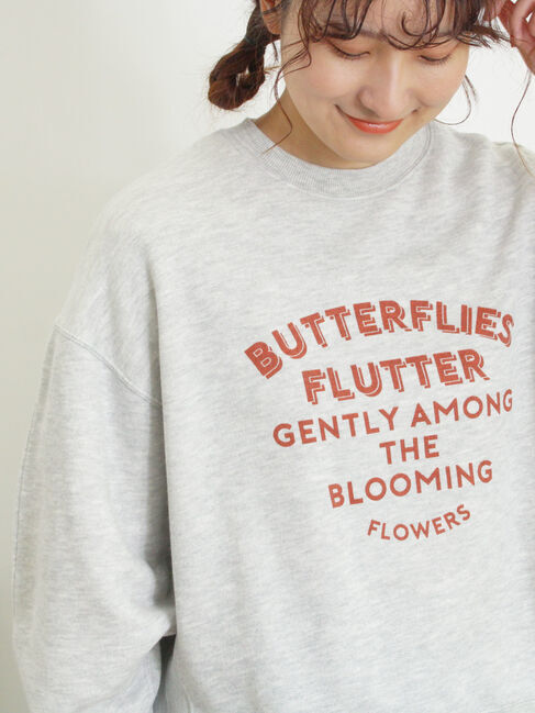 Samansa Mos2「柄アソートプリントスウェット」|Tシャツ・カットソー|