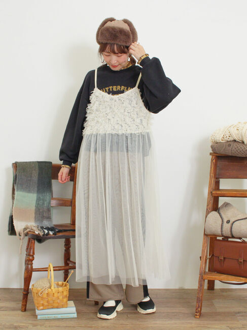 Samansa Mos2「サイドラインスウェットパンツ」|その他|