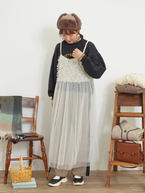 Samansa Mos2「サイドラインスウェットパンツ」|その他|