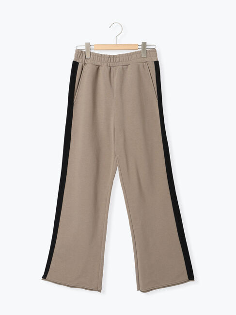 Samansa Mos2「サイドラインスウェットパンツ」|その他|