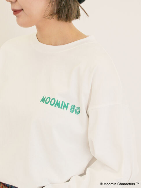 Samansa Mos2「【MOOMIN&times;Samansa Mos2】ALL STARロングTシャツ」|Tシャツ・カットソー|